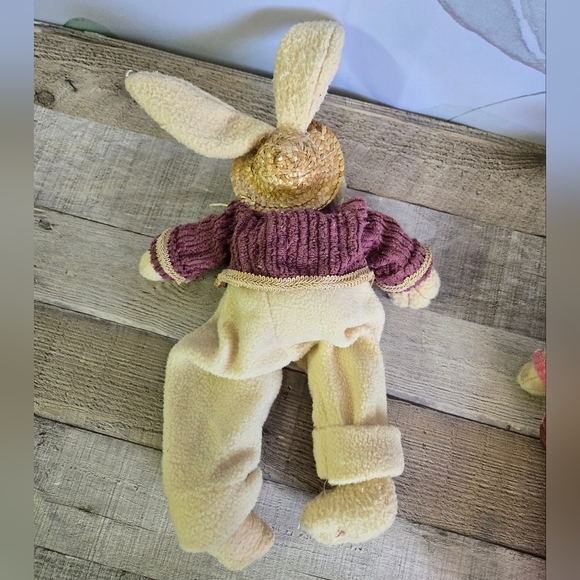 VINTAGE Mr & Mrs Bunny Pair - Picture 5 of 7